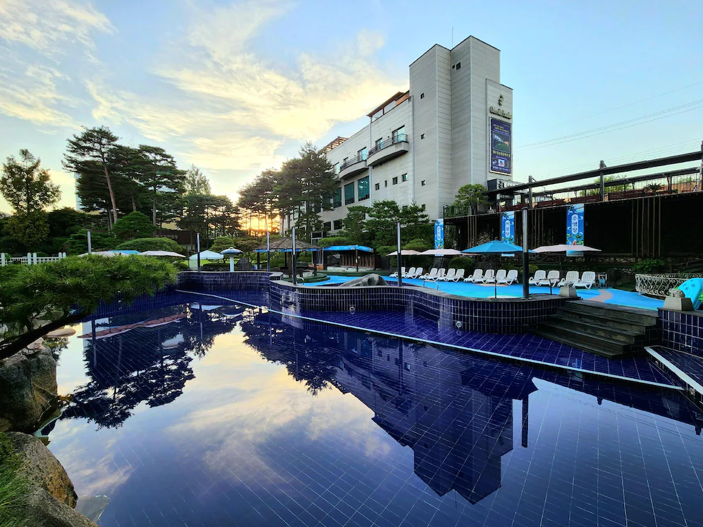 강원도 호캉스 쉐르빌 온천 관광 호텔