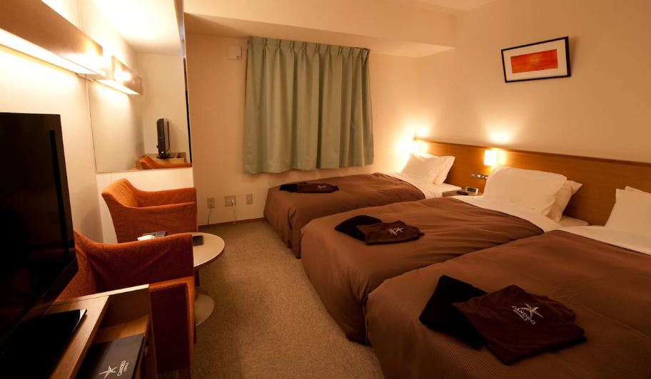 칸데오 호텔스 우에노코엔 트리플룸