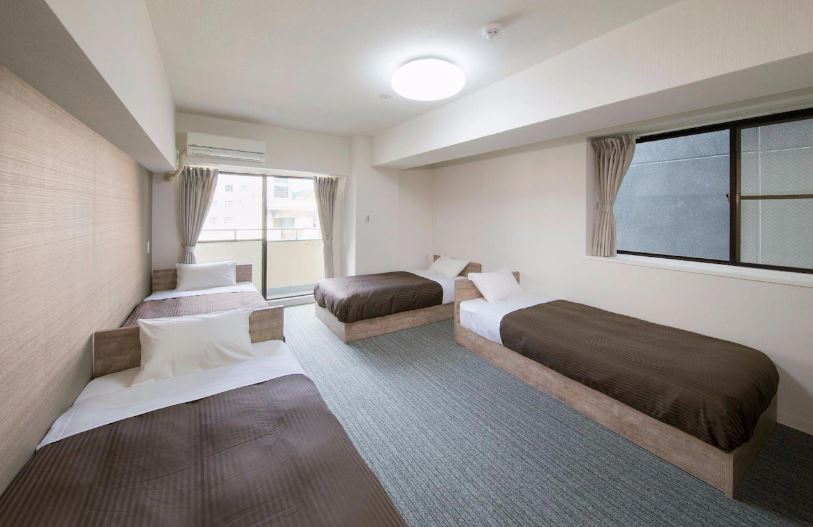 후쿠오카 하카타 호텔 쿼드룸 5
